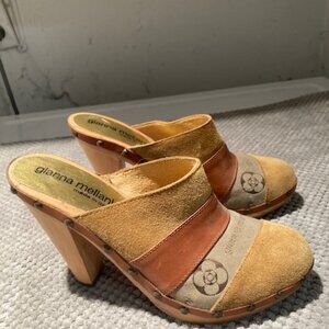Gianni Melliani heeled clogs